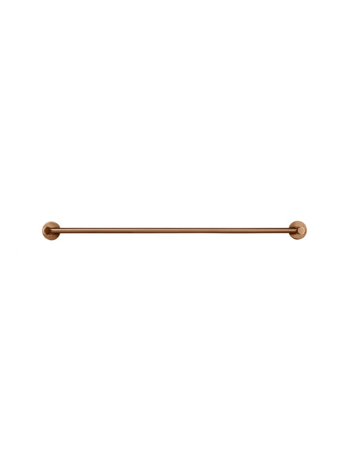 Meir Round Double Towel Rail 600mm | Lustre Bronze