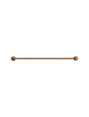 Meir Round Double Towel Rail 600mm | Lustre Bronze