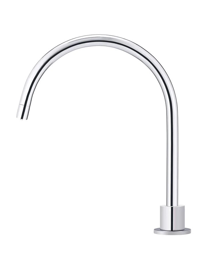 Meir Round High-Rise Swivel Hob Spout | Chrome