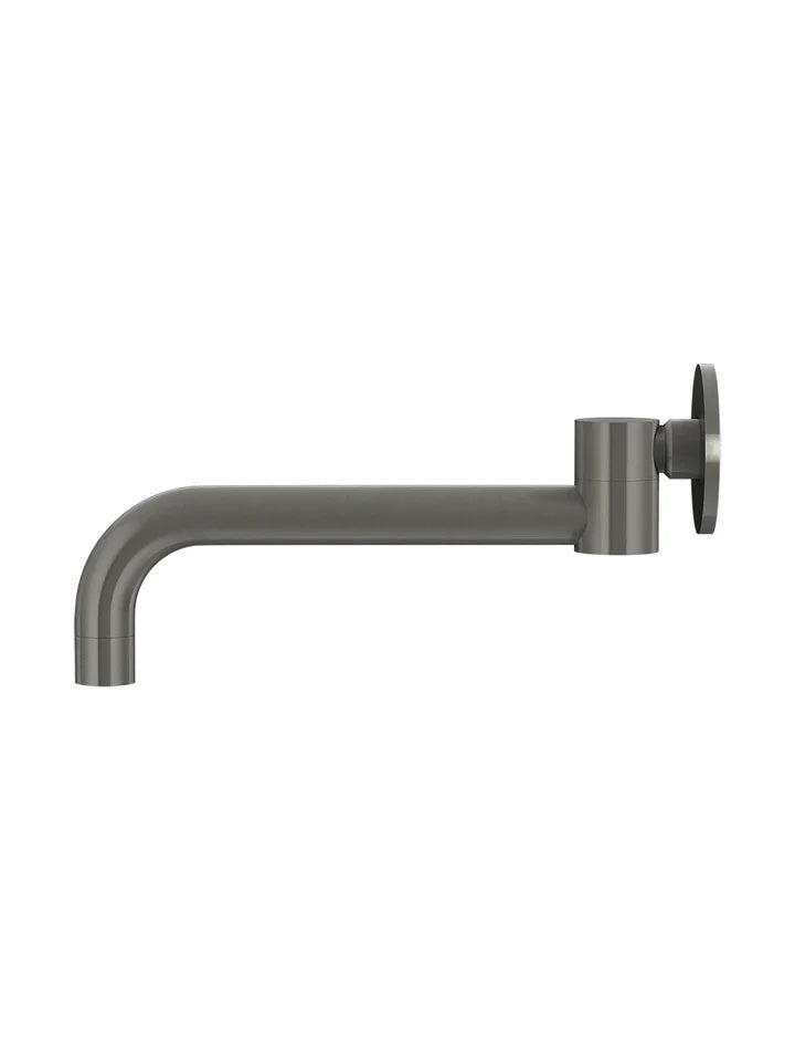 Meir Round Swivel Wall Spout | Shadow