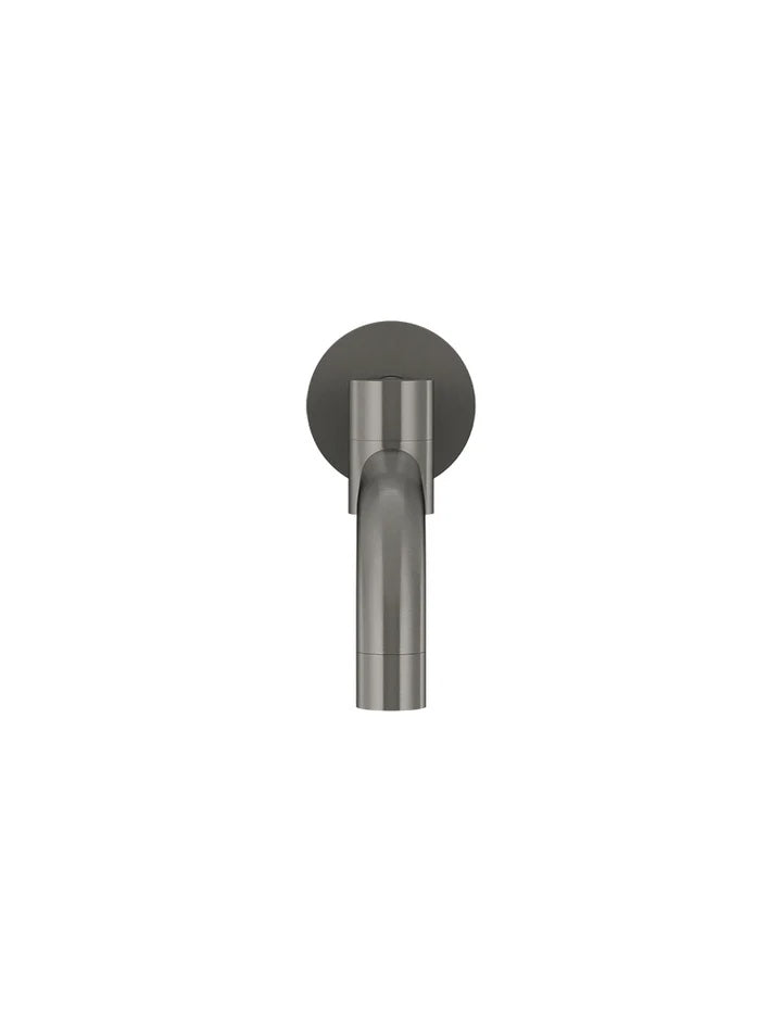 Meir Round Swivel Wall Spout | Shadow
