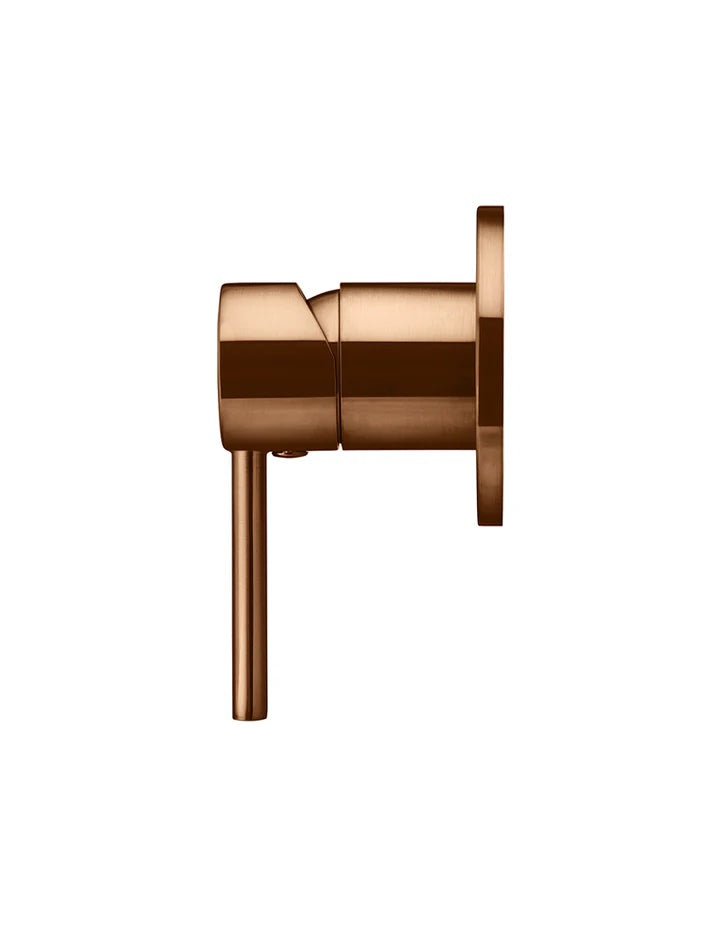 Meir Round Paddle Wall Mixer | Lustre Bronze