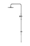 Meir Outdoor Combination Shower Rail Set with 200mm Rose | Stainless Steel 316