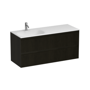 Strata Spio 1200 4 Drawer Vanity Left Basin