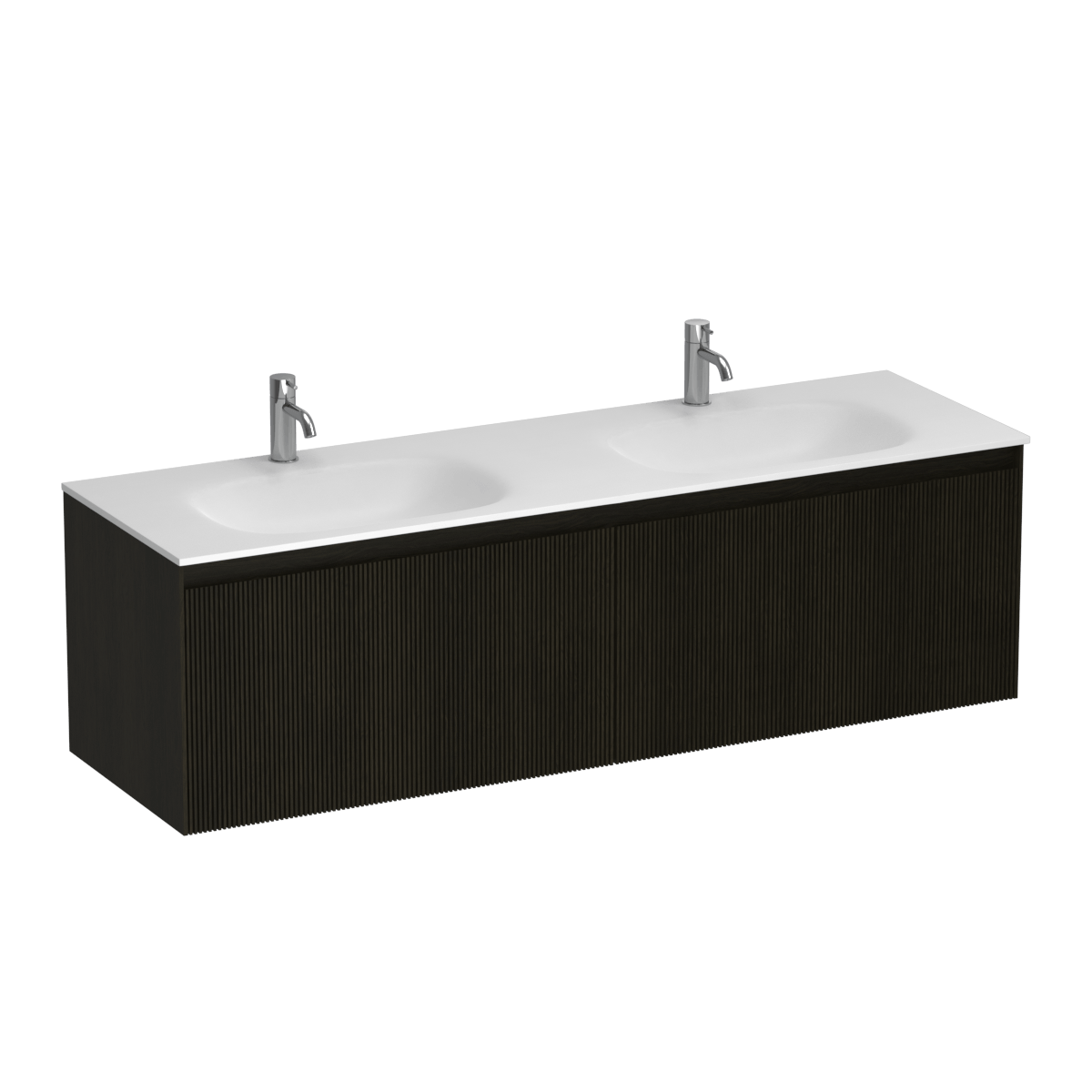 Strata Spio 1500 2 Drawer Vanity Double Basin