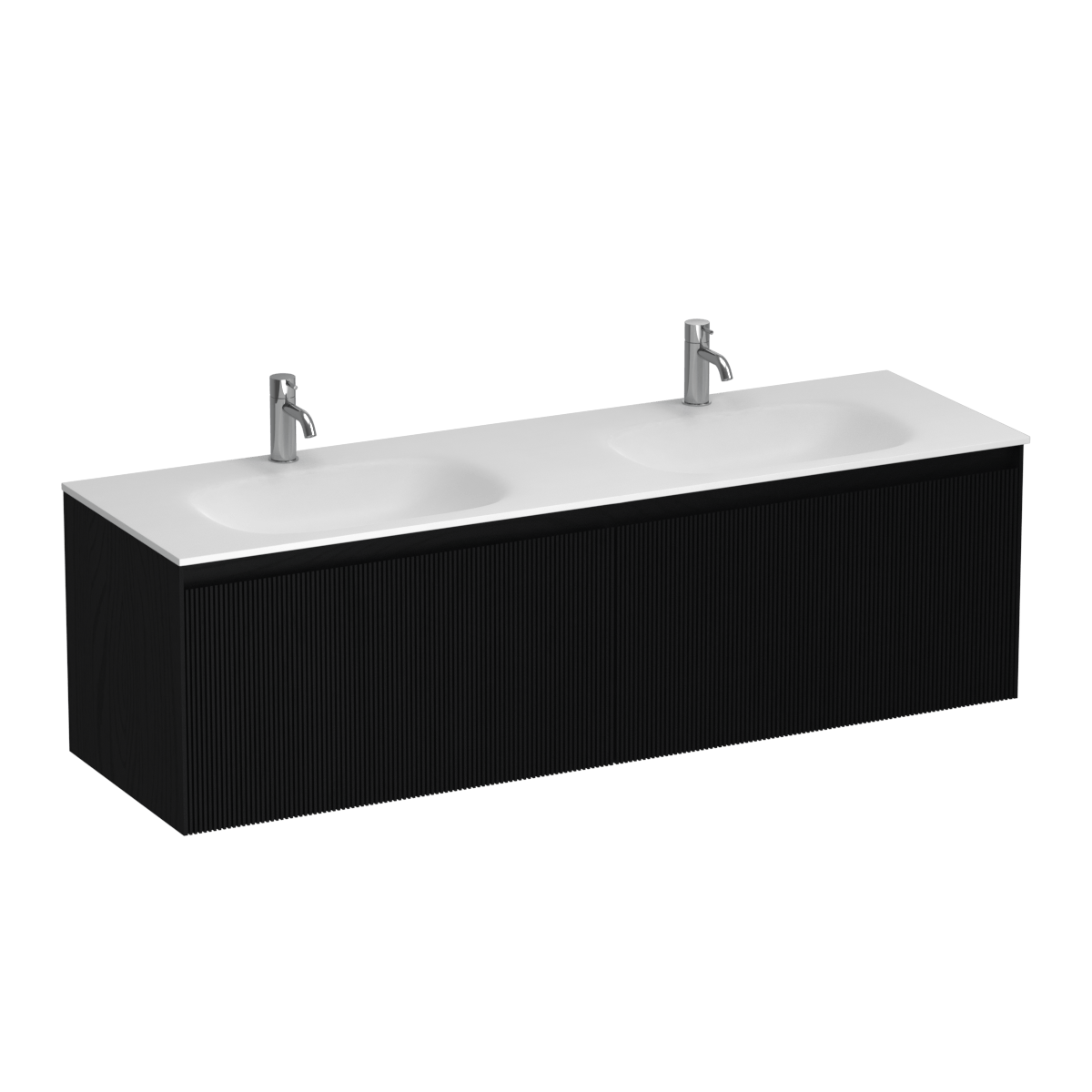 Strata Spio 1500 2 Drawer Vanity Double Basin