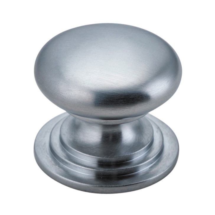 Iver Handles Iver Sarlat Cupboard Knob | Brushed Chrome | 32mm