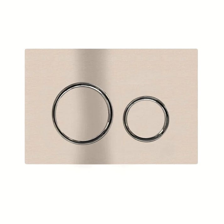 Meir Flush Plate Meir Sigma 21 Dual Flush Plate | Champagne