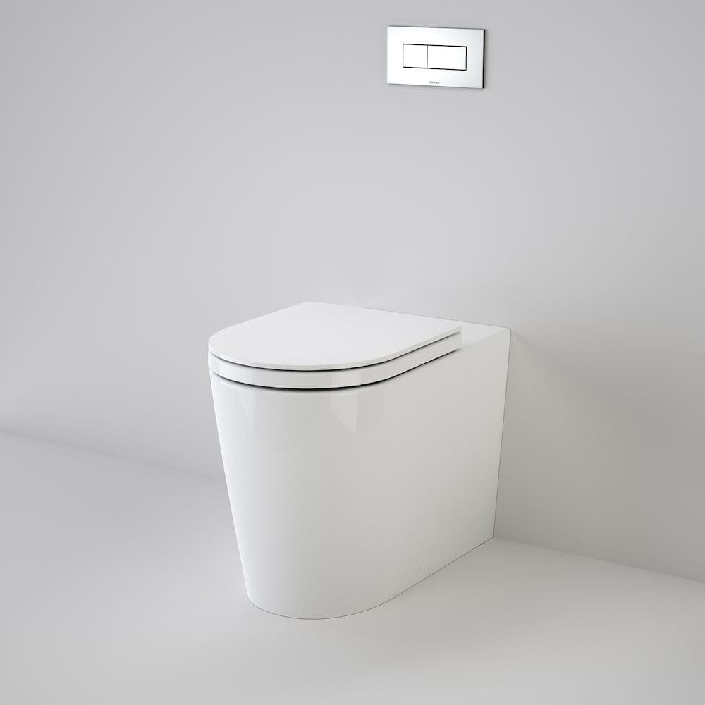 Caroma Toilet Caroma Liano Cleanflush Easy Height Invisi Series II Wall Faced Toilet Suite