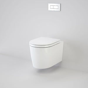 Caroma Toilet Caroma Liano Cleanflush Invisi Series II Wall Hung Toilet Suite