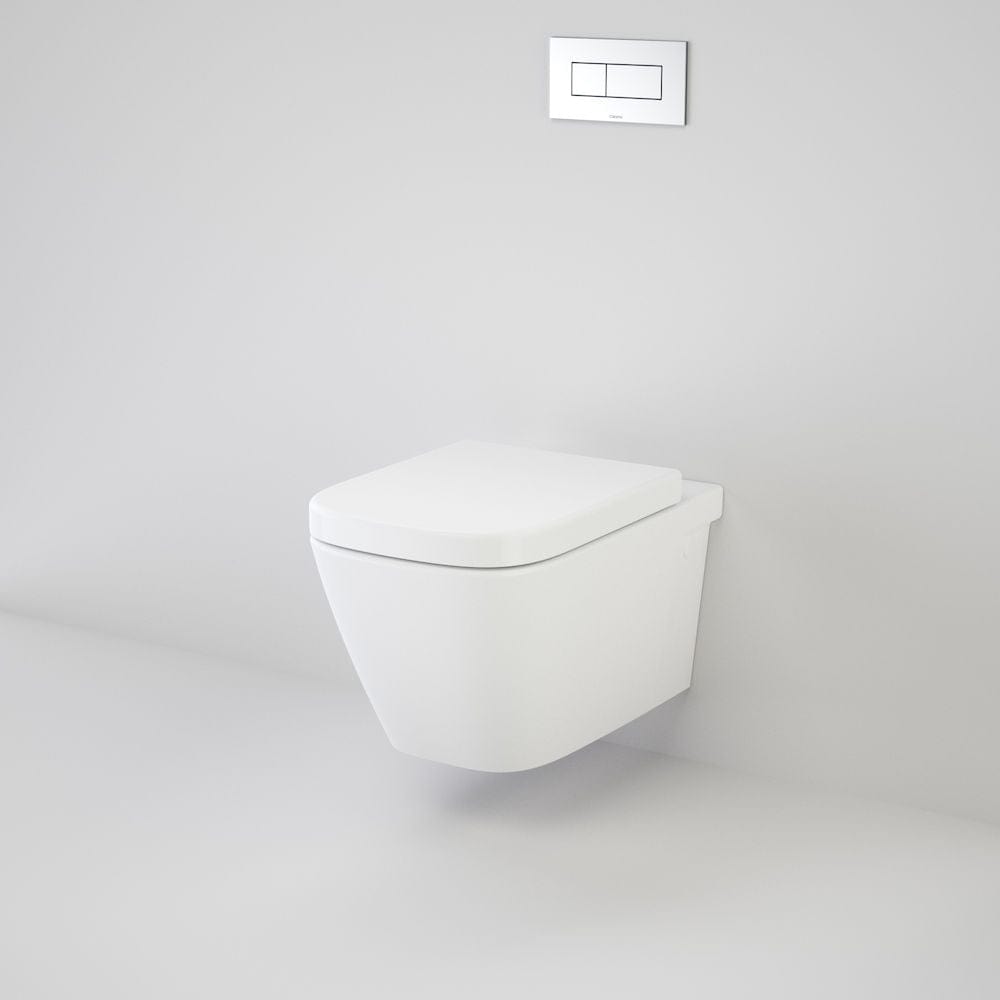Caroma Toilet Caroma Cube Invisi Series II Wall Hung Toilet Suite