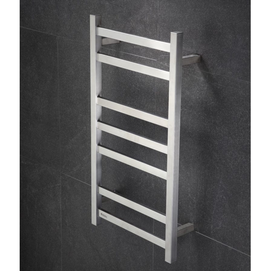 Heirloom Heated Towel Rail Heirloom Studio 1 825 Slimline Heated Towel Ladder | Brushed Stainless