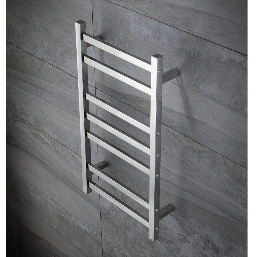 Heirloom Heated Towel Rail Heirloom Studio 1 825 Low Voltage Heated Towel Ladder | Polished Stainless