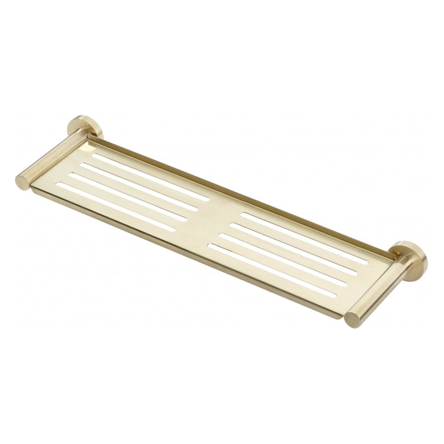 Heirloom Shelf Heirloom Aura Metal Shelf | Brushed Brass