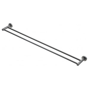 Heirloom Towel Rail Heirloom Aura Double Towel Rail 800mm | Gunmetal