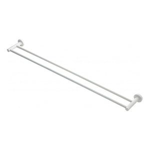 Heirloom Towel Rail Heirloom Aura Double Towel Rail 800mm | White