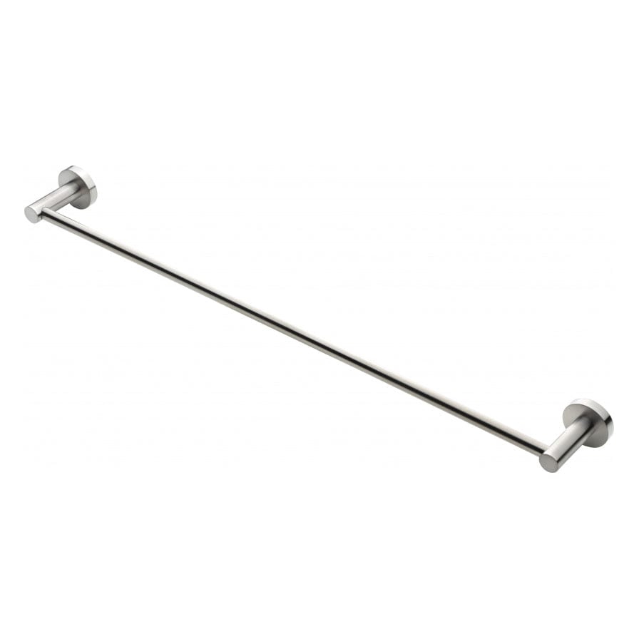 Heirloom Towel Rail Heirloom Aura Single Towel Rail 600mm | Brushed Nickel