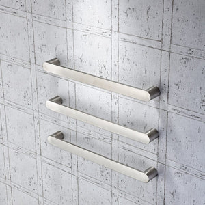 Heirloom Heated Towel Rail Heirloom Strata Annex 632 Heated Towel Rail | Brushed Nickel