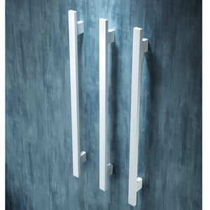 Heirloom Heated Towel Rail Heirloom Studio 1 Pole Heated Towel Rail | White