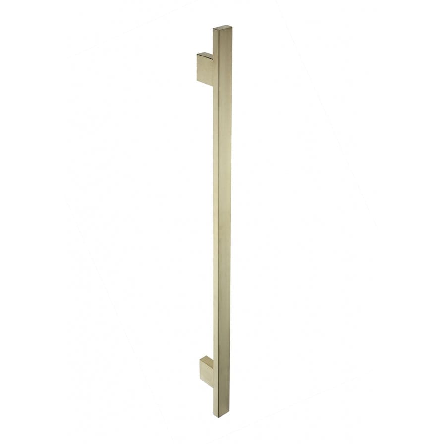 Heirloom Heated Towel Rail Heirloom Studio 1 Pole Heated Towel Rail | Brushed Brass