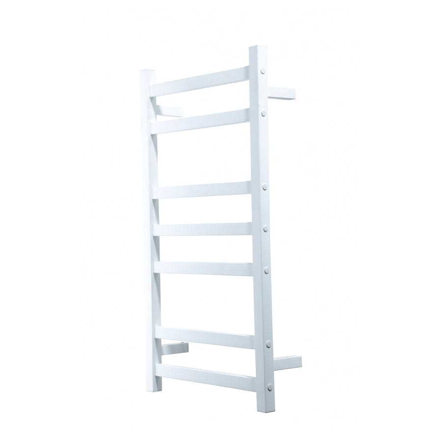 Heirloom Heated Towel Rail Heirloom Studio 1 825 Slimline Low Voltage Heated Towel Ladder | White