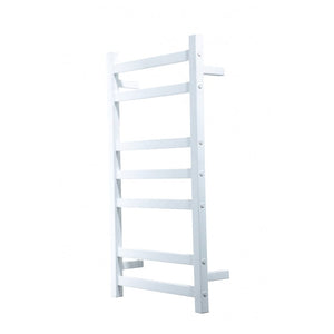 Heirloom Heated Towel Rail Heirloom Studio 1 825 Slimline Low Voltage Heated Towel Ladder | White