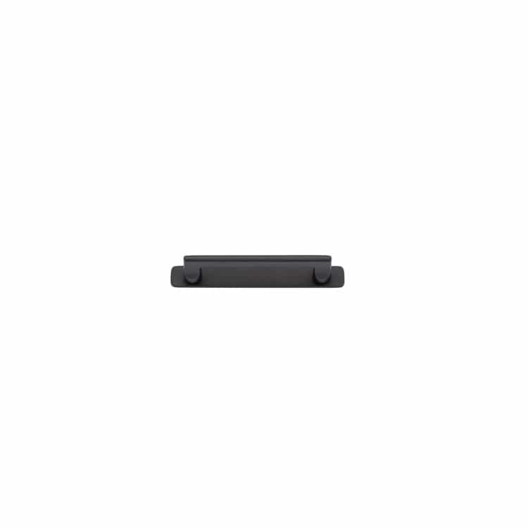Iver Handles Iver Baltimore Cabinet Pull with Backplate | Matt Black | 128mm