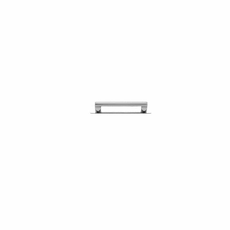 Iver Handles Iver Baltimore Cabinet Pull with Backplate | Polished Chrome | 128mm