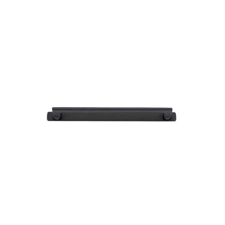 Iver Handles Iver Baltimore Cabinet Pull with Backplate | Matt Black | 256mm