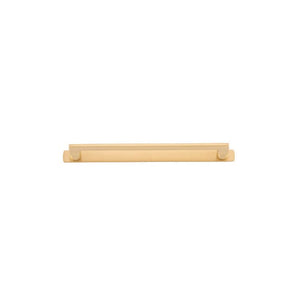 Iver Handles Iver Baltimore Cabinet Pull with Backplate | Brushed Brass | 256mm