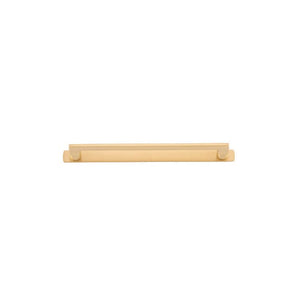 Iver Handles Iver Baltimore Cabinet Pull with Backplate | Brushed Brass | 256mm