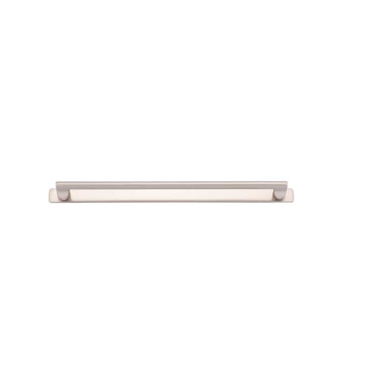 Iver Handles Iver Baltimore Cabinet Pull with Backplate | Satin Nickel | 320mm