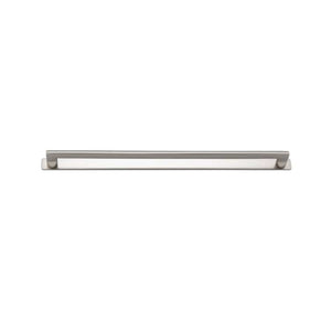 Iver Handles Iver Baltimore Cabinet Pull with Backplate | Satin Nickel | 450mm