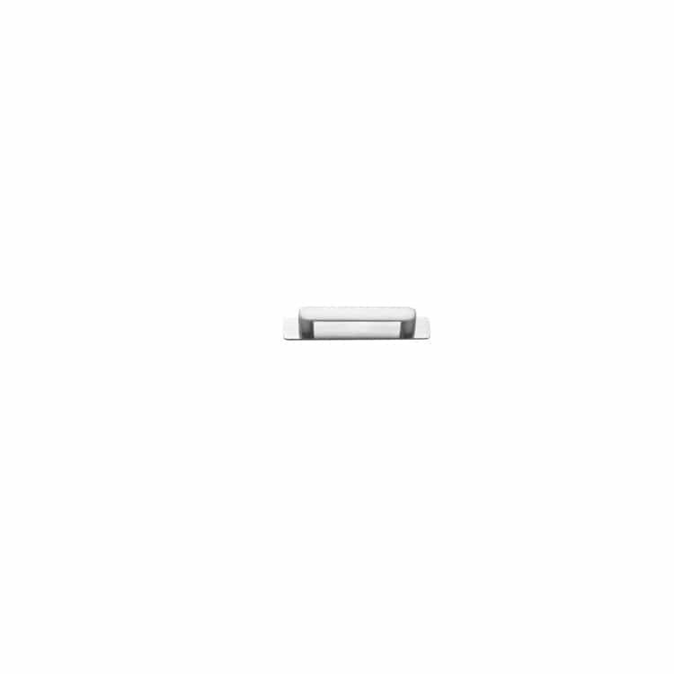 Iver Handles Iver Osaka Cabinet Pull with Backplate | Brushed Chrome | 96mm