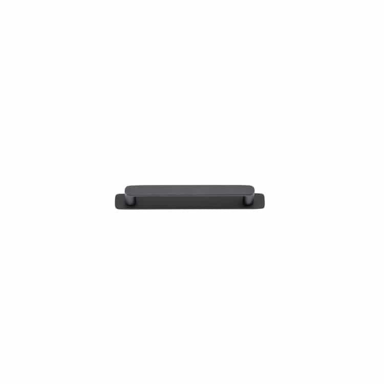 Iver Handles Iver Osaka Cabinet Pull with Backplate | Matt Black | 160mm