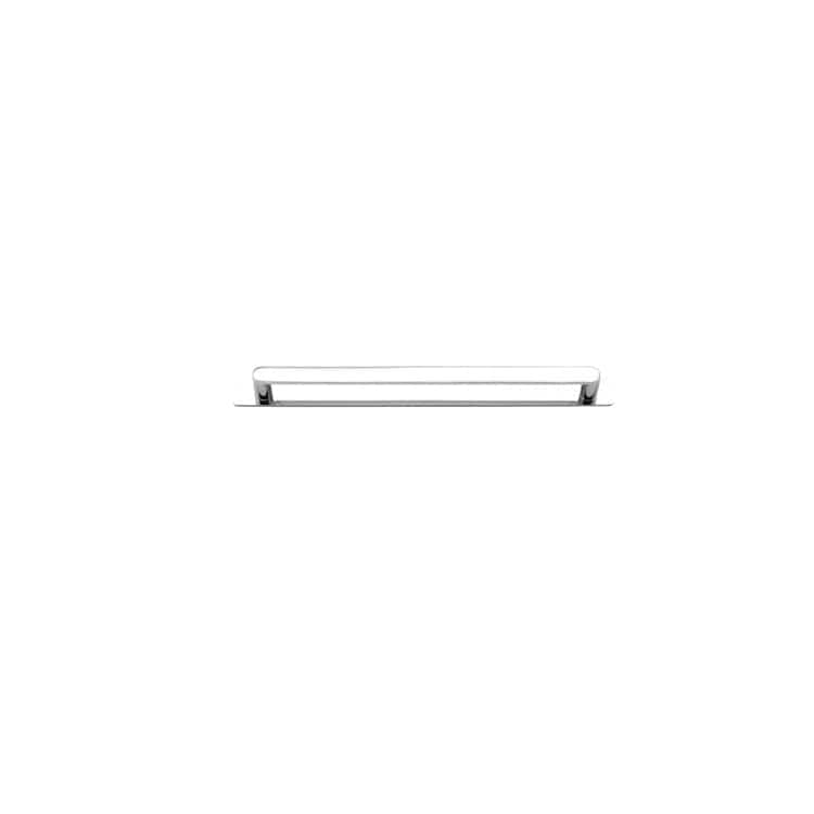 Iver Handles Iver Osaka Cabinet Pull with Backplate | Polished Chrome | 256mm