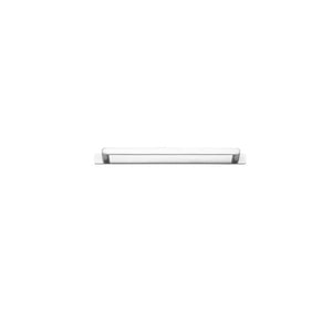 Iver Handles Iver Osaka Cabinet Pull with Backplate | Brushed Chrome | 128mm