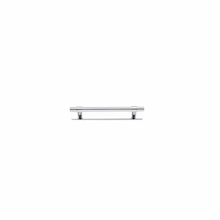 Iver Handles Iver Helsinki Cabinet Pull with Backplate | Polished Chrome | 128mm