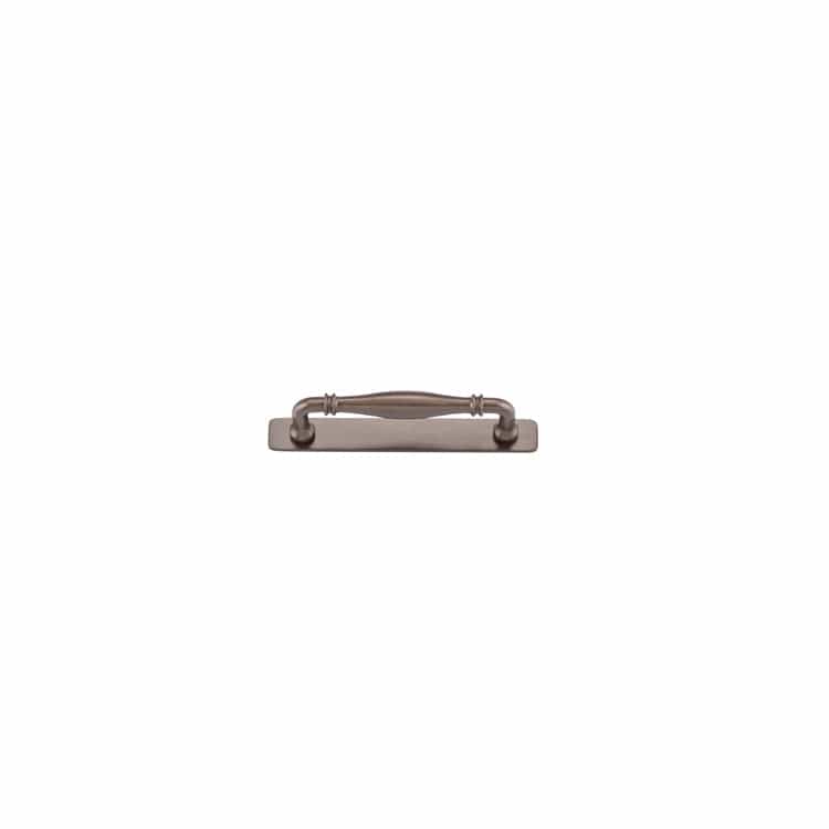 Iver Handles Iver Sarlat Cabinet Pull with Backplate | Signature Brass | 128mm
