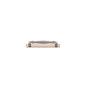 Iver Handles Iver Sarlat Cabinet Pull with Backplate | Distressed Nickel | 160mm