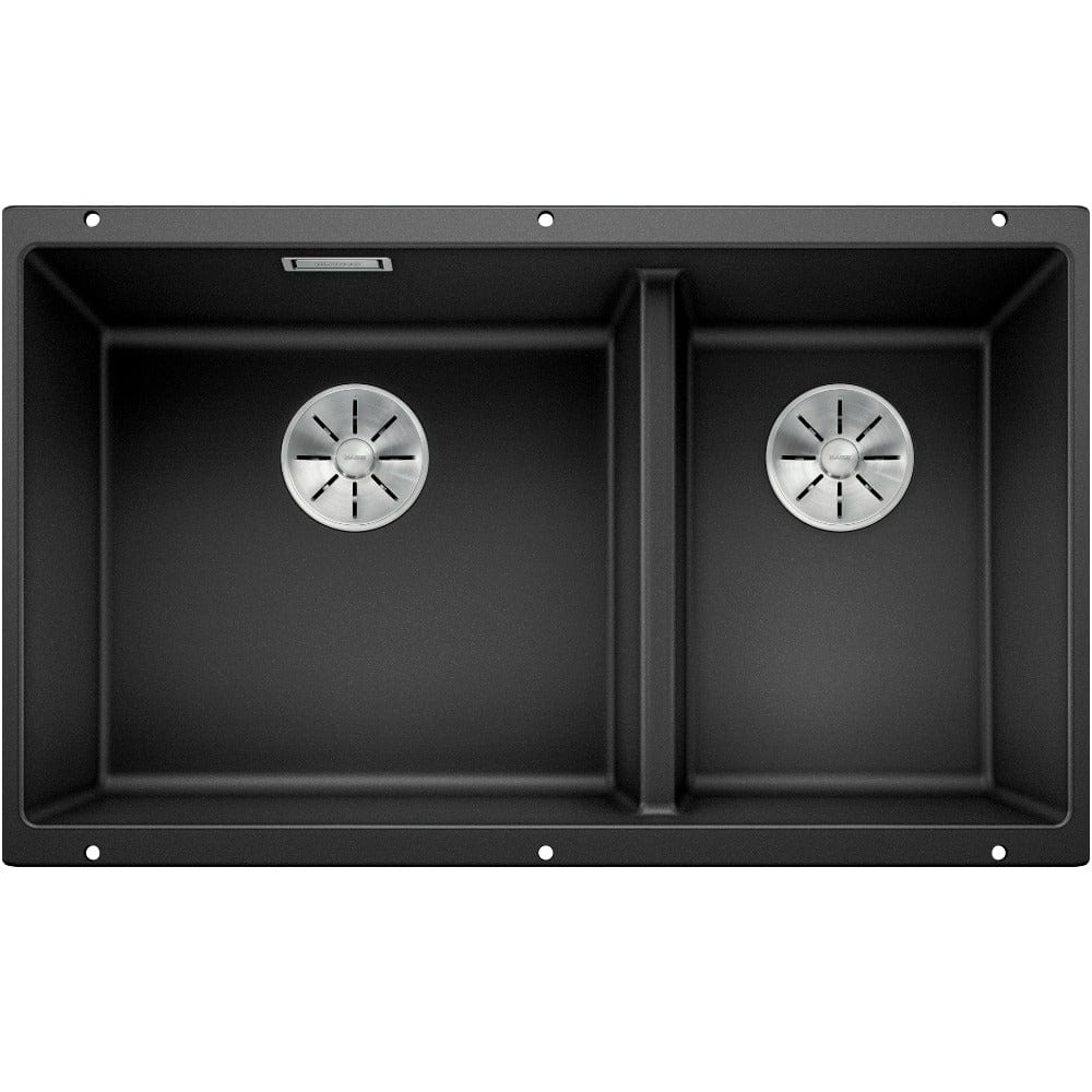 Blanco Kitchen Sinks - Granite Blanco Silgranit Subline 430/270-U Double Sink | Anthracite