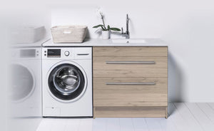 Bath & Co Laundry Cabinet VCBC 900mm Laundry Cabinet | Melamine