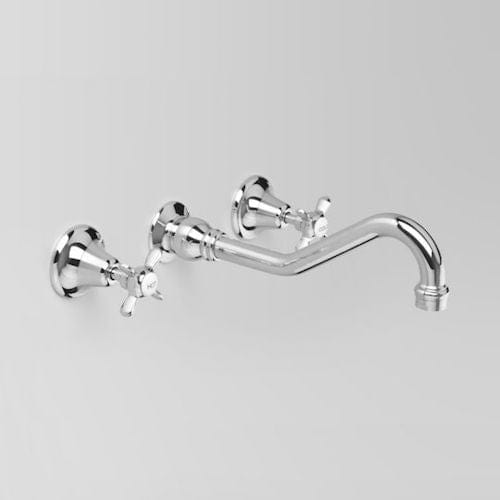 Astra Walker Basin Taps Astra Walker Olde English Wall Set with 255mm Spout