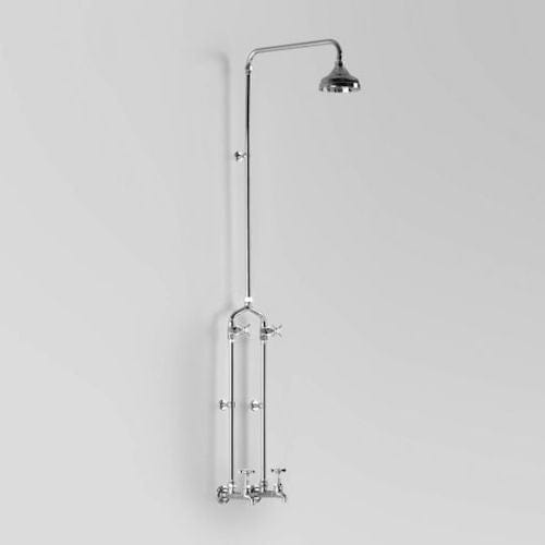 Astra Walker Showers Astra Walker Olde English Exposed Bath & Shower Set with Taps & Extended Bibs