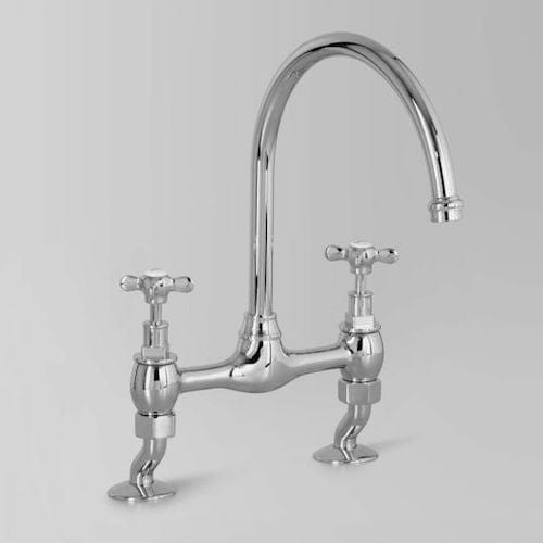 Astra Walker Kitchen Taps Astra Walker Olde English Gooseneck Sink Set