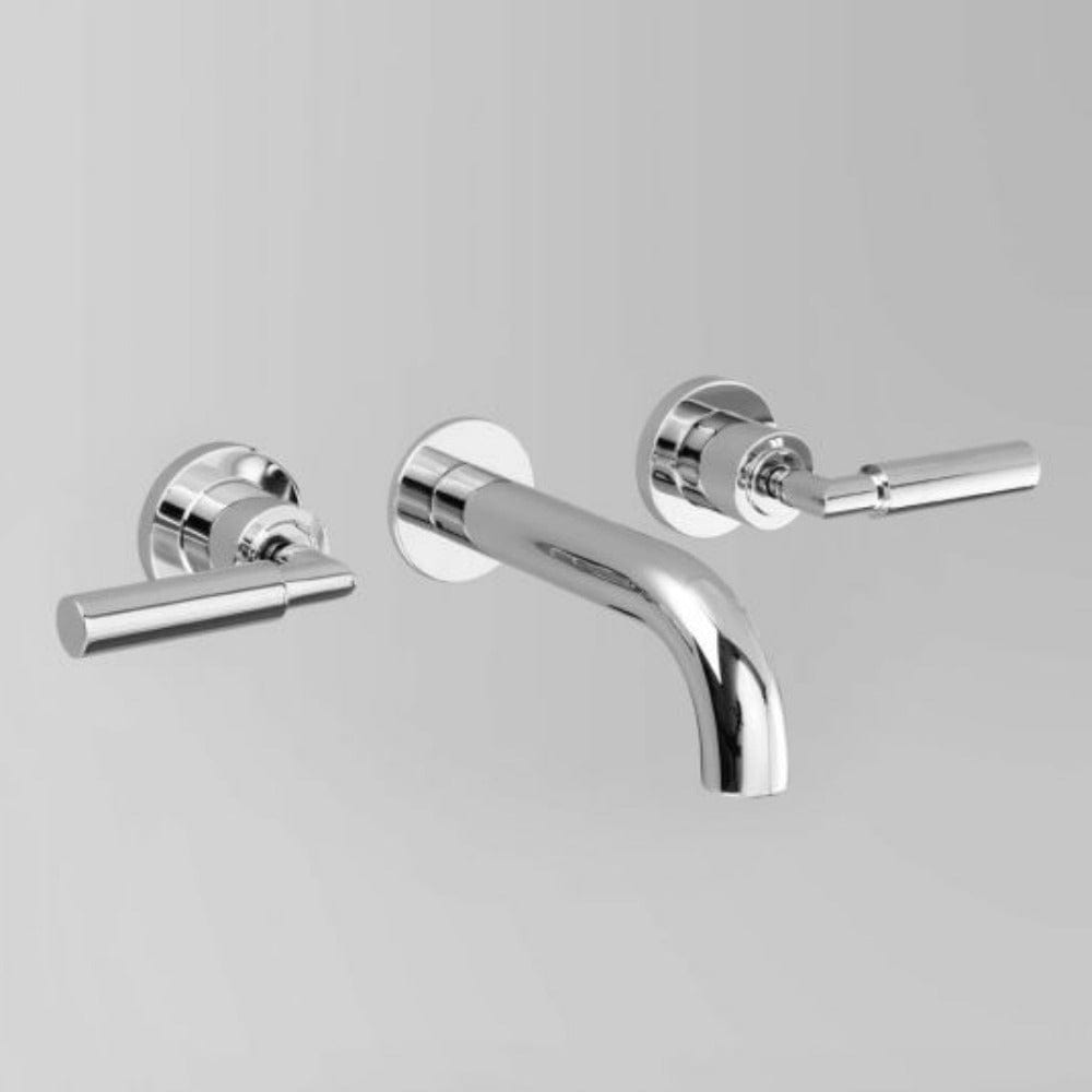 Astra Walker Basin Taps Astra Walker Icon + Lever Wall Set with 200mm Spout