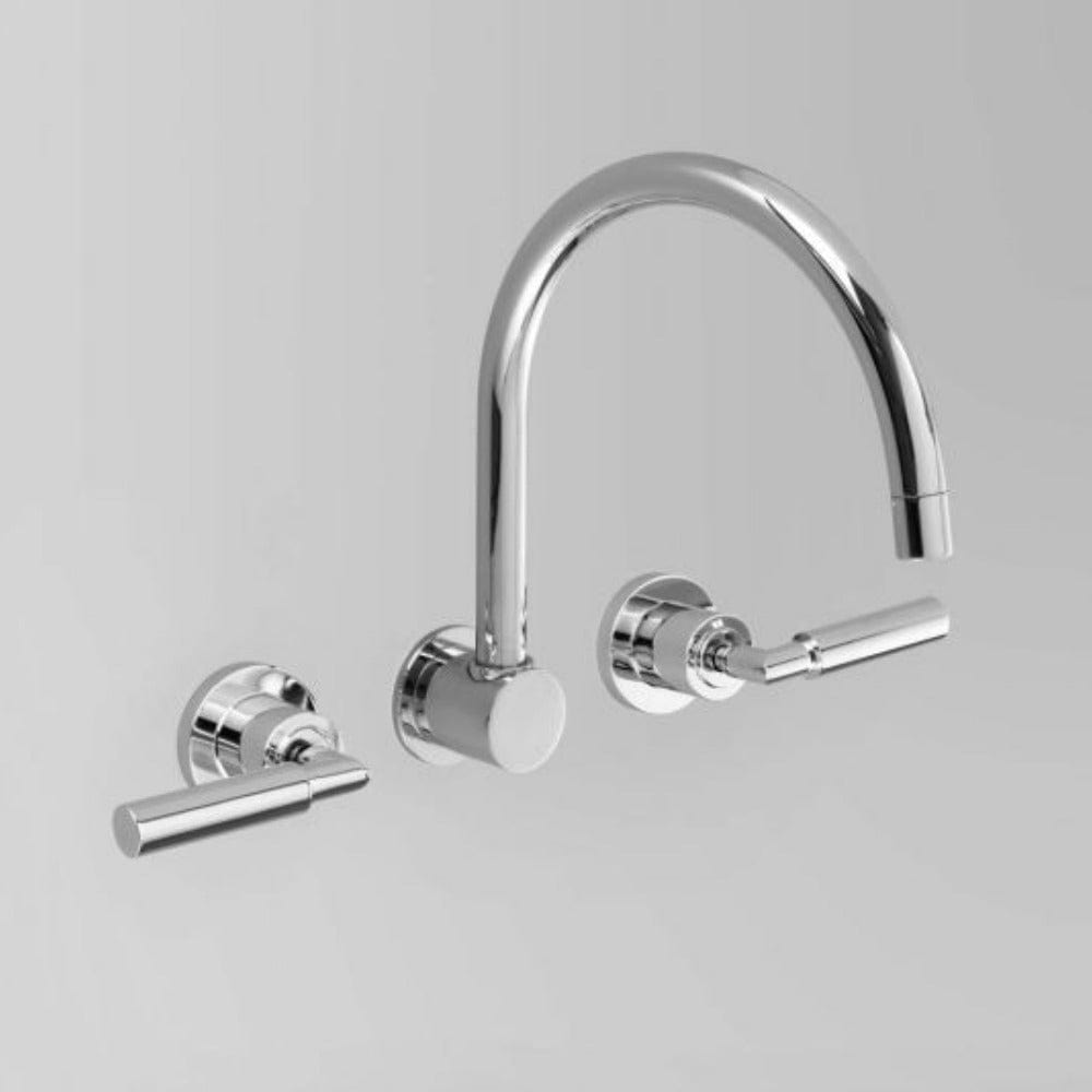 Astra Walker Kitchen Tap Astra Walker Icon + Lever Gooseneck Wall Set