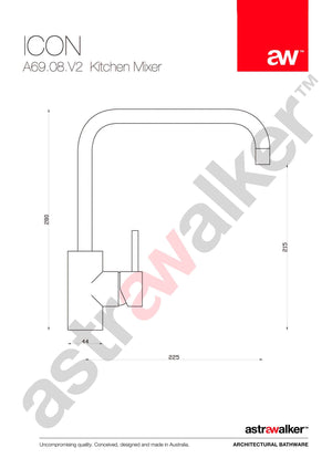 Astra Walker Kitchen Tap Astra Walker Icon Traditional Sink Mixer