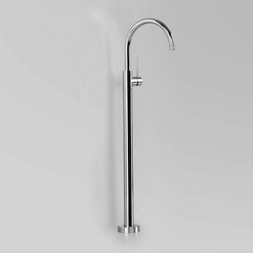 Astra Walker Freestanding Bath Fillers Astra Walker Icon Gooseneck Floor Mounted Bath Mixer