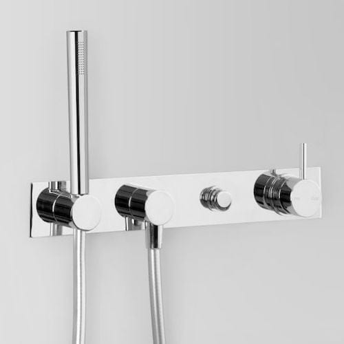 Astra Walker Showers Astra Walker Icon Single Function Hand Shower & Mixer with Diverter on Backplate
